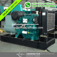 Open type 60kw Deutz diesel generator with Marathon alternator